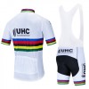 Tenue Maillot + Cuissard à Bretelles 2020 UHC UCI World Champion N001